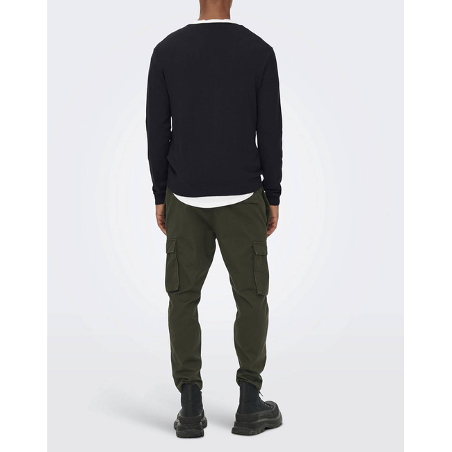 Product ONLY&SONS ONSWYLER LIFE REG 14 LS CREW KNIT NOOS base image
