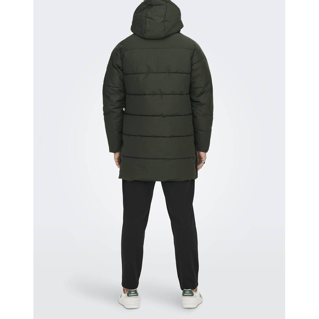 Product ONLY&SONS ONSCARL LIFE LONG QUILTED COAT OTW NOOS base image