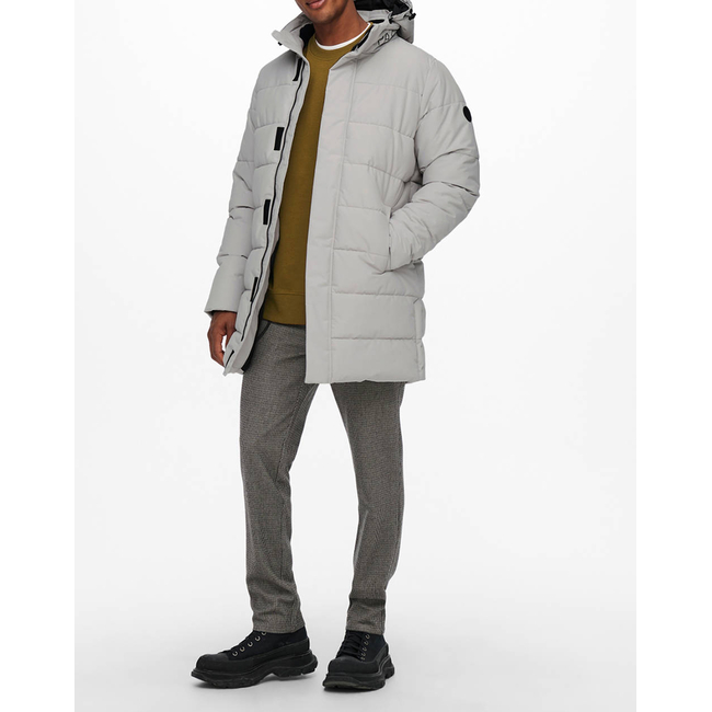 Product ONLY&SONS ONSCARL LIFE LONG QUILTED COAT OTW NOOS base image