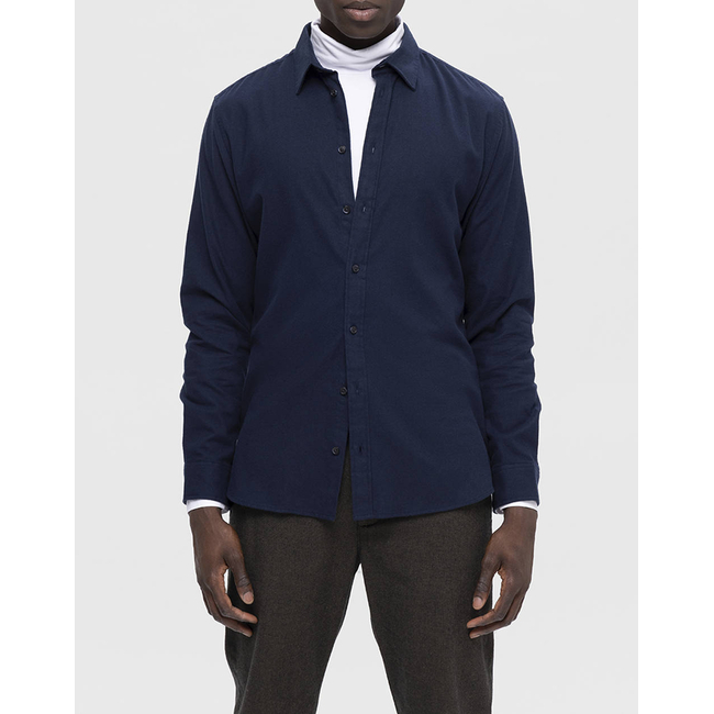 Product SELECTED SLHSLIMOWEN-BRUSHED SHIRT LS NOOS base image