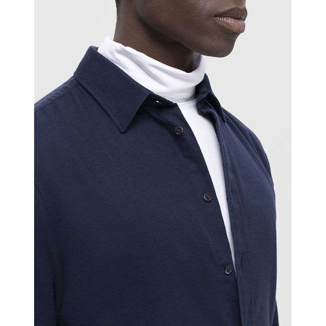 Product SELECTED SLHSLIMOWEN-BRUSHED SHIRT LS NOOS base image
