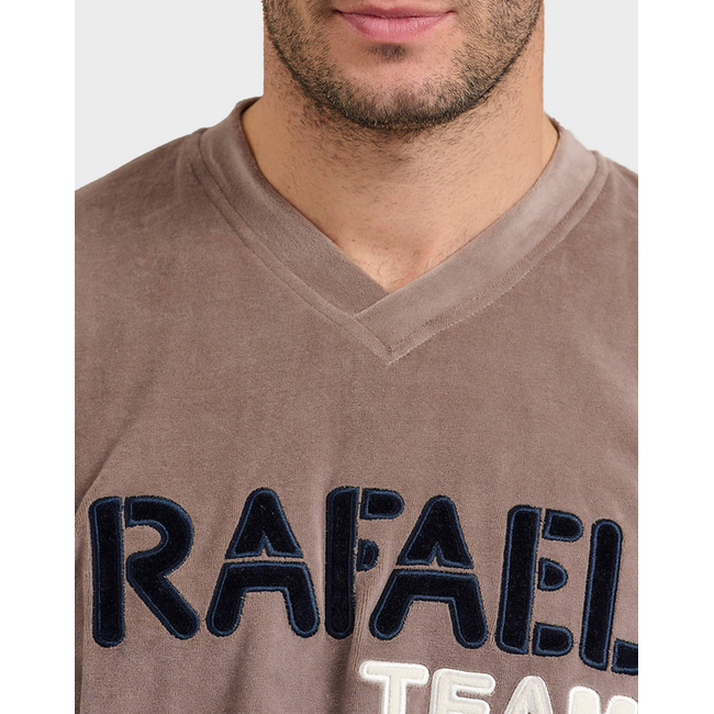 Product RAFAEL EMBROIDERED VELVET PAJAMAS base image