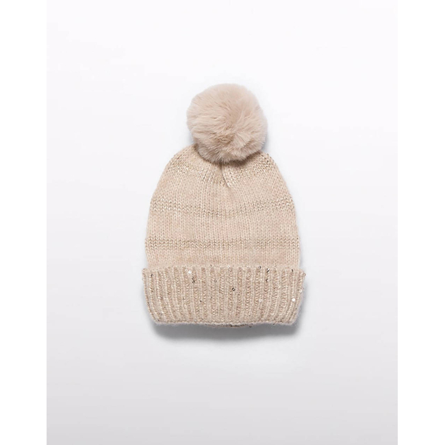Product ABEL & LULA Sequined striped hat base image