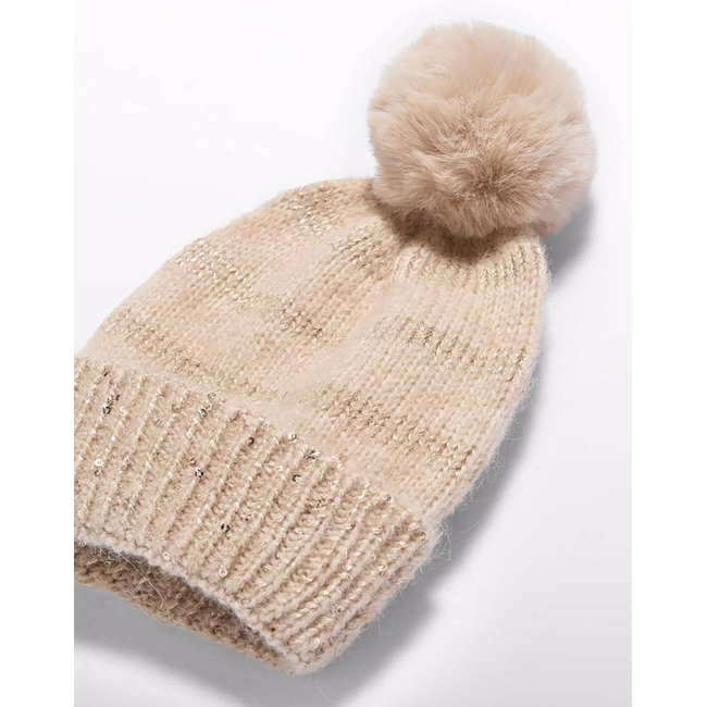Product ABEL & LULA Sequined striped hat base image