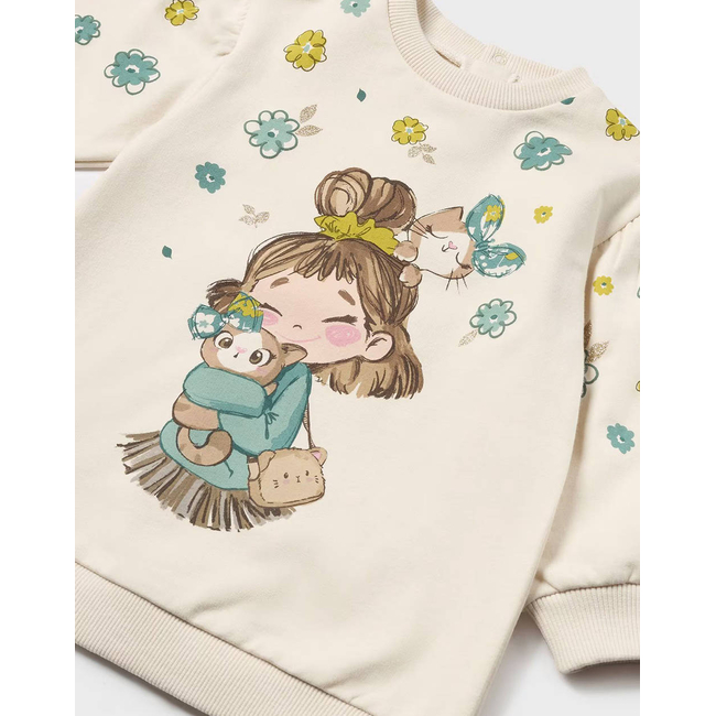 Product MAYORAL Graphic sweat dress base image