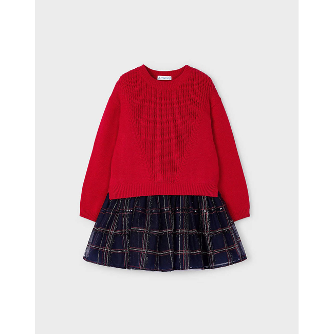 Product MAYORAL Combined knit dress base image
