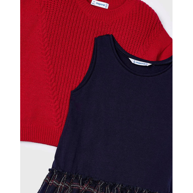 Product MAYORAL Combined knit dress base image