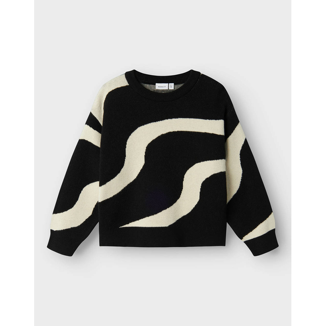 Product NAME IT NKFNAFINE LS SHORT KNIT base image