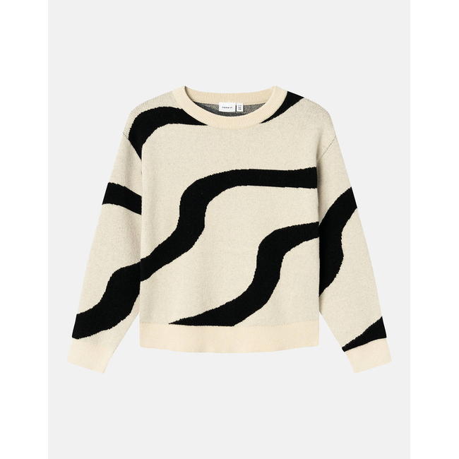 Product NAME IT NKFNAFINE LS SHORT KNIT base image