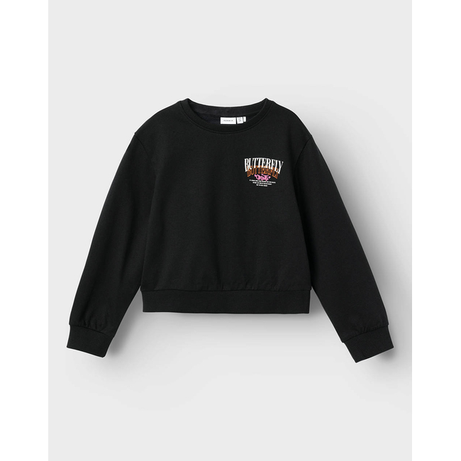 Product NAME IT NKFKASTANE LS SHORT LOOSE SWEAT UNB base image