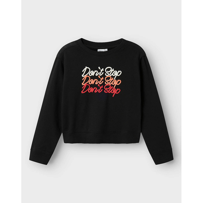 Product NAME IT NKFNONNA LS SHORT NREG SWEAT BRU base image