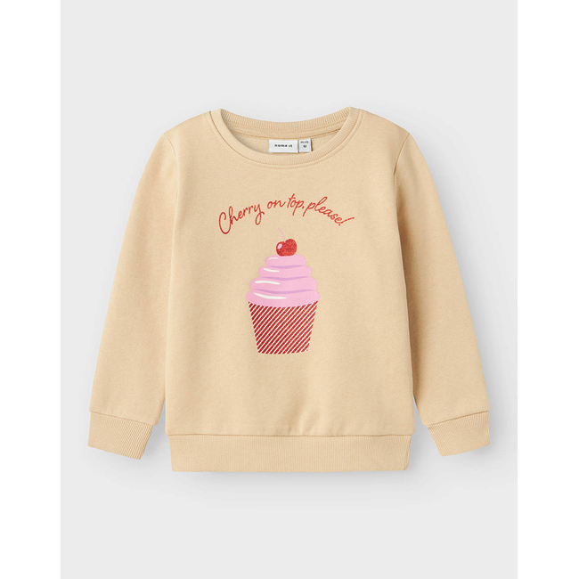 Product NAME IT NMFOMIANA LS BRU SWEAT PB base image