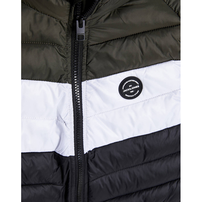 Product JACK&JONES JJESPRINT PUFFER BODYWARMER COLLAR JNR base image