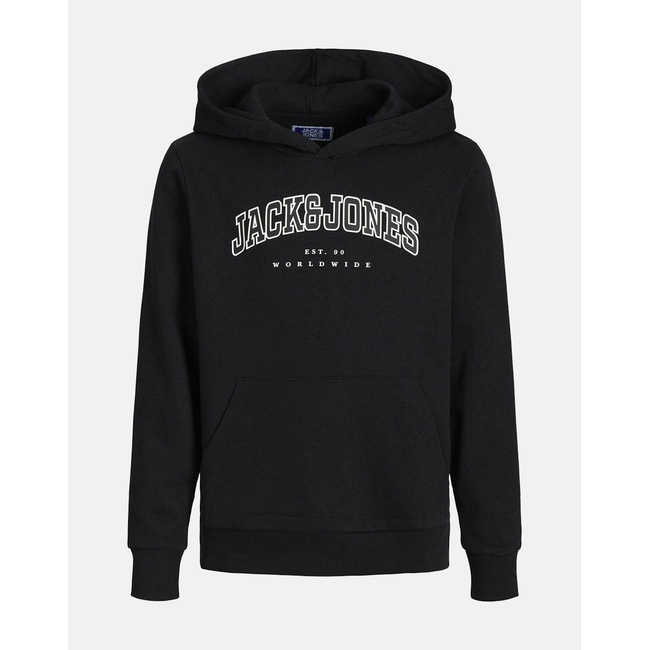 Product JACK&JONES JJECALEB VARSITY SWEAT HOOD NOOS JNR base image