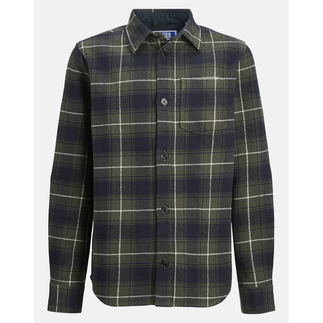 Product JACK&JONES JORJAMES FLANNEL CHECK SHIRT LS JNR base image