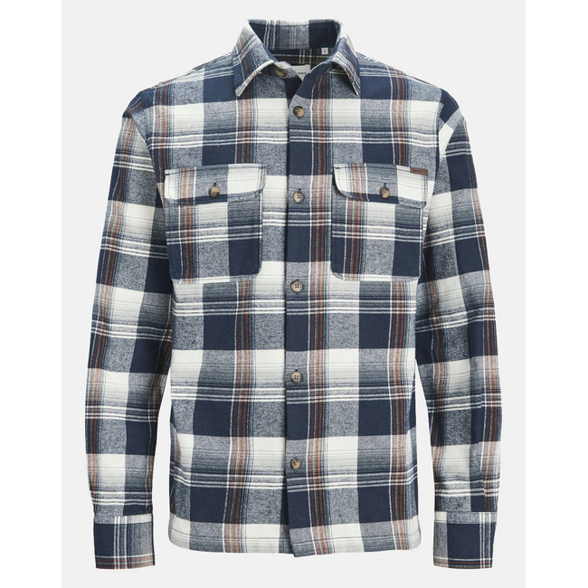 Product JACK&JONES JJDARREN FLANNEL CHECK OVERSHIRT LS JNR base image