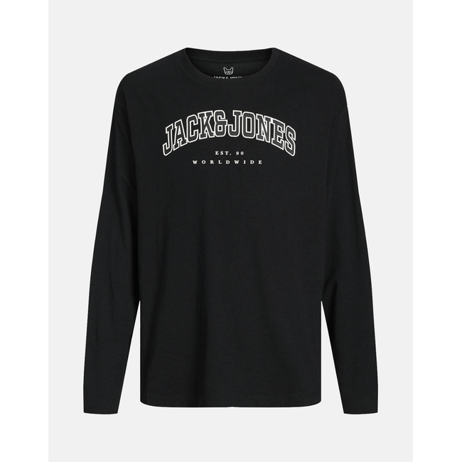 Product JACK&JONES JJECALEB VARSITY TEE LS O-NECK JNR base image