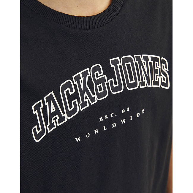 Product JACK&JONES JJECALEB VARSITY TEE SS O-NECK NOOS JNR base image