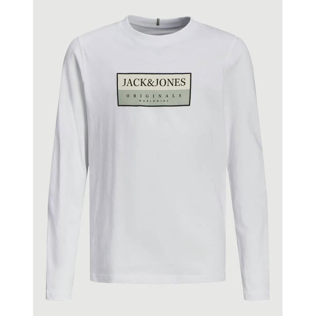 Product JACK&JONES JORFREDERIKSBERG BOX SCRIPT TEE LS JNR base image