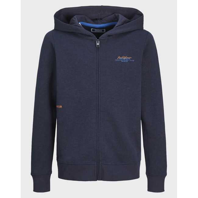 Product JACK&JONES JJGREAT B2S LOGO SWEAT ZIP HOOD JNR base image