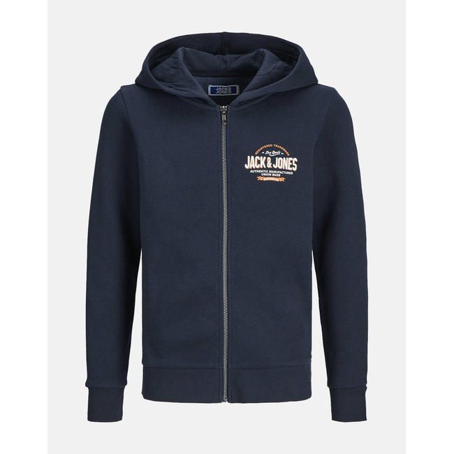 Product JACK&JONES JJELOGO SWEAT ZIP HOOD 2C 24/25 NOOS JNR base image