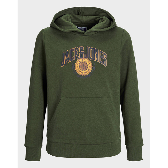 Product JACK&JONES JJKAM VARSITY BRANDING SWEAT HOOD JNR base image