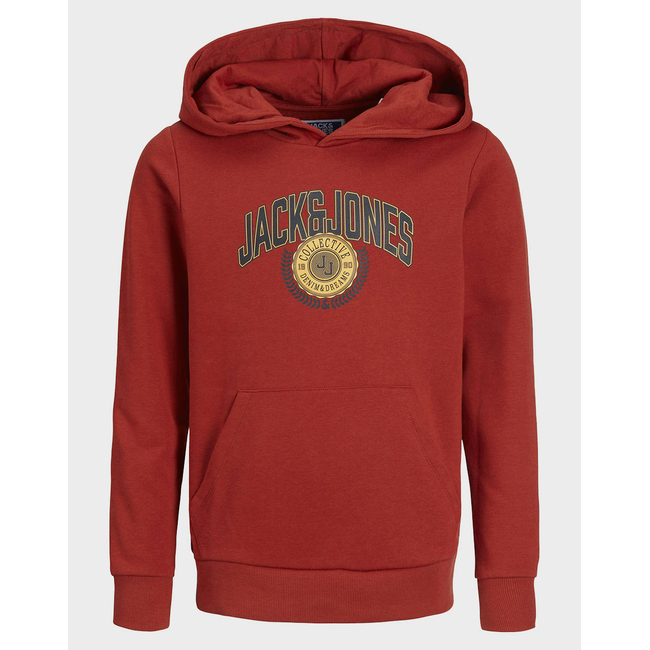 Product JACK&JONES JJKAM VARSITY BRANDING SWEAT HOOD JNR base image