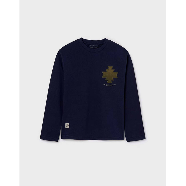 Product MAYORAL Long-sleeved applique shirt base image