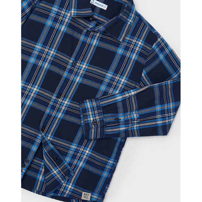 Product MAYORAL Long sleeve check shirt base image