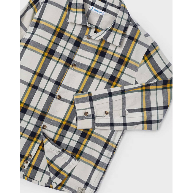 Product MAYORAL Long sleeve check shirt base image