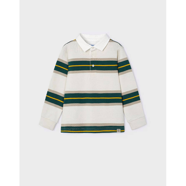 Product MAYORAL Long Sleeve Striped Polo base image