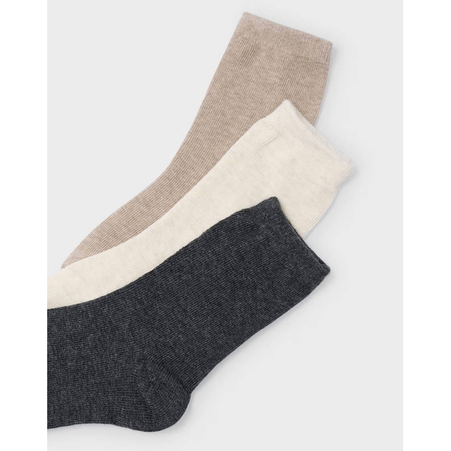 Product MAYORAL Set of 3 plain socks base image