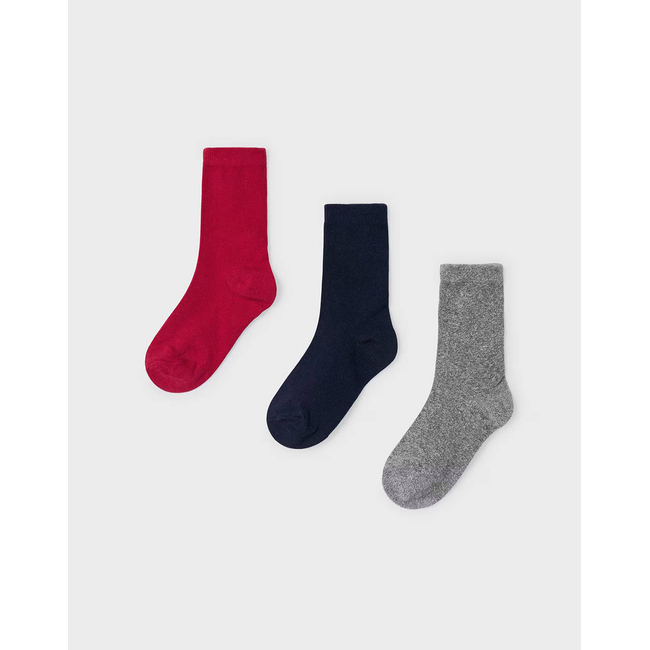 Product MAYORAL Set of 3 plain socks base image