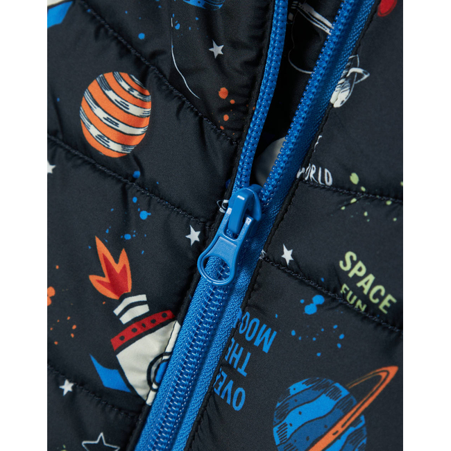 Product NAME IT NMMMYLANE VEST DARK AOP base image