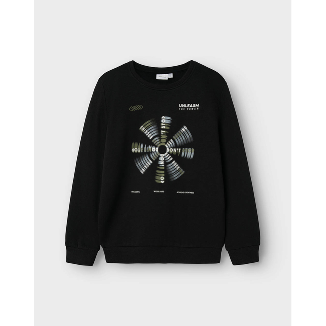 Product NAME IT NKMNONEN LS NREG SWEAT BRU base image