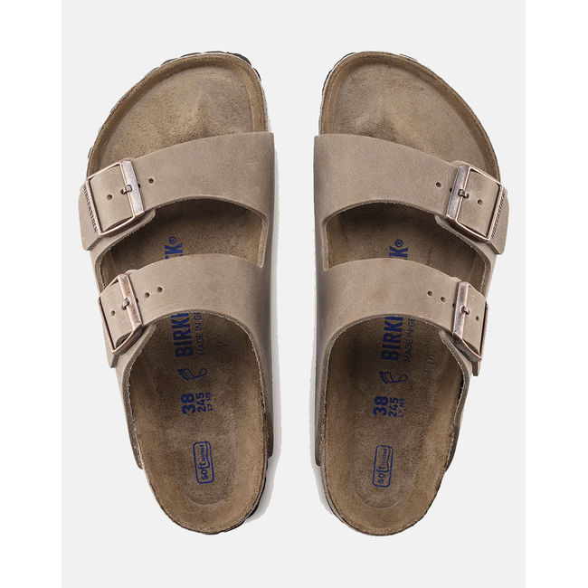 Product BIRKENSTOCK S26 LEATHER ARIZONA SFB LEOI TABACCO BROWN 35 - 50 REGULAR CORE ESSENTIAL ΠΑΠΟΥΤΣΙ UNISEX base image