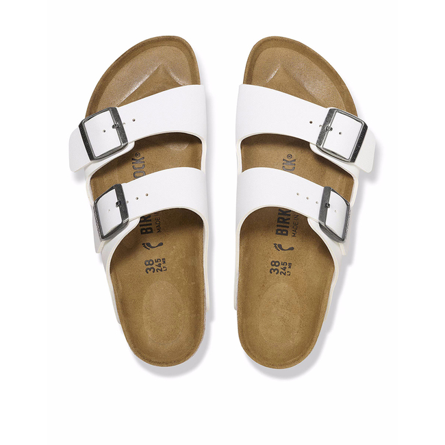 Product BIRKENSTOCK SYNTHETICS ARIZONA BF WHITE 35 - 46 NARROW CORE ESSENTIAL ΠΑΠΟΥΤΣΙ UNISEX base image