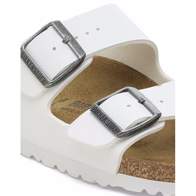 Product BIRKENSTOCK SYNTHETICS ARIZONA BF WHITE 35 - 46 NARROW CORE ESSENTIAL ΠΑΠΟΥΤΣΙ UNISEX base image