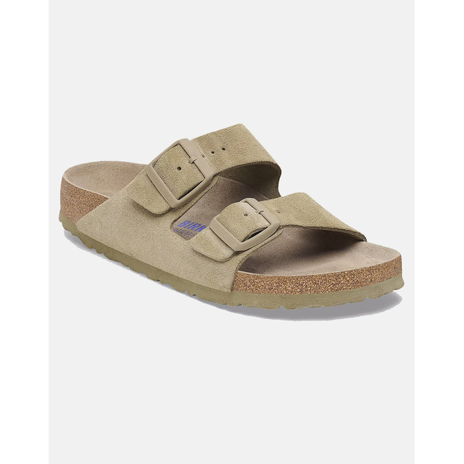 Product BIRKENSTOCK  F25 LEATHER ARIZONA SFB LEVE FADED KHAKI 35 - 46 NARROW SEASONAL ΠΑΠΟΥΤΣΙ UNISEX base image