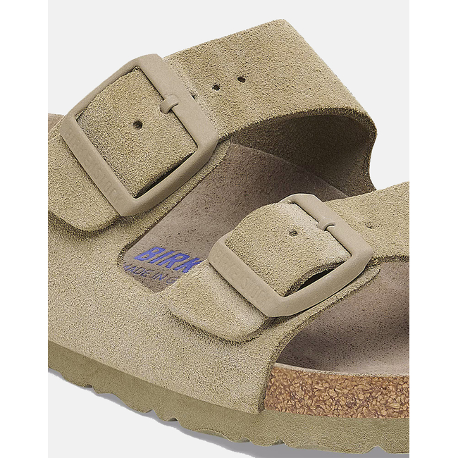Product BIRKENSTOCK  F25 LEATHER ARIZONA SFB LEVE FADED KHAKI 35 - 46 NARROW SEASONAL ΠΑΠΟΥΤΣΙ UNISEX base image