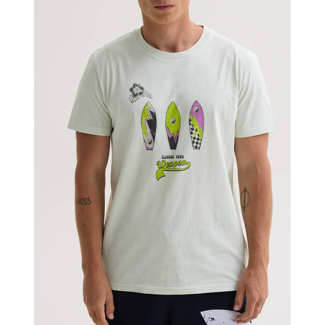 Product BLUE HUNTER U SURFBOARDS T-SHIRT base image