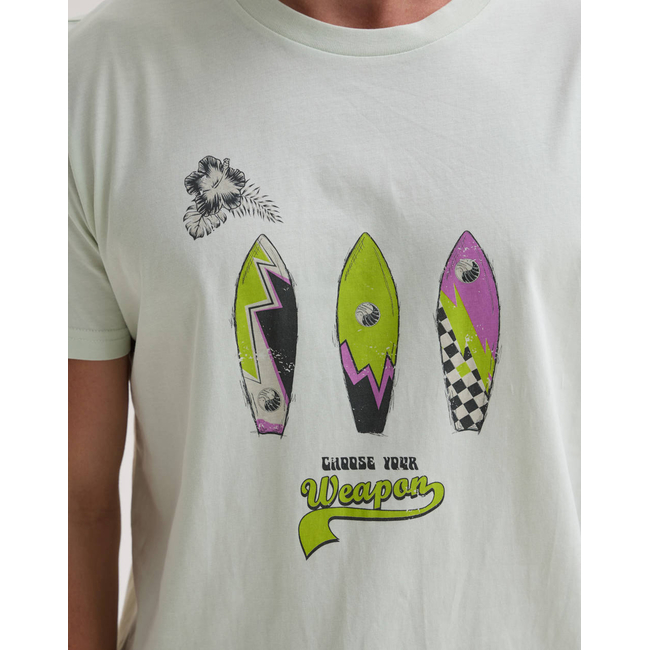 Product BLUE HUNTER U SURFBOARDS T-SHIRT base image
