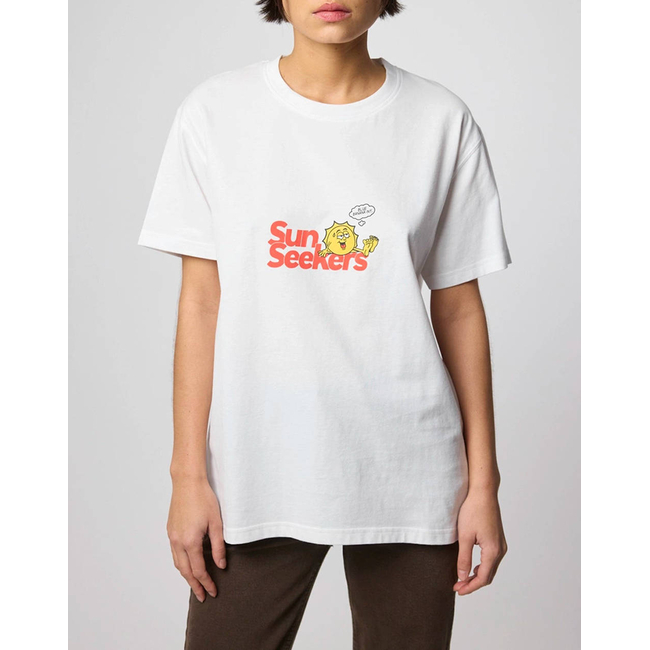 Product BLUE BANANA WHITE SUN SEEKERS TEE / ΚΟΝΤΟΜΑΝΙΚΟ base image