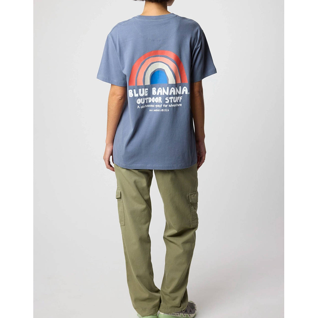 Product BLUE BANANA SKY BLUE RAINBOW TEE / ΚΟΝΤΟΜΑΝΙΚΟ base image