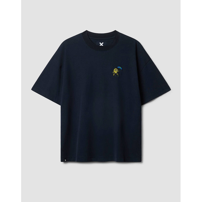 Product BLUE BANANA NAVY QUILT TEE / ΚΟΝΤΟΜΑΝΙΚΟ base image