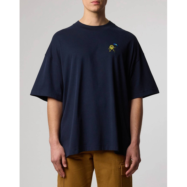 Product BLUE BANANA NAVY QUILT TEE / ΚΟΝΤΟΜΑΝΙΚΟ base image
