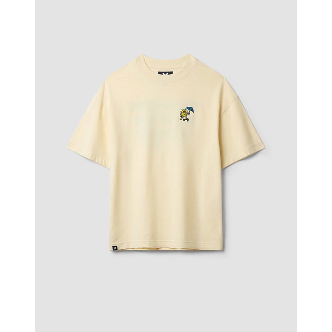 Product BLUE BANANA CREAM QUILT TEE / ΚΟΝΤΟΜΑΝΙΚΟ base image