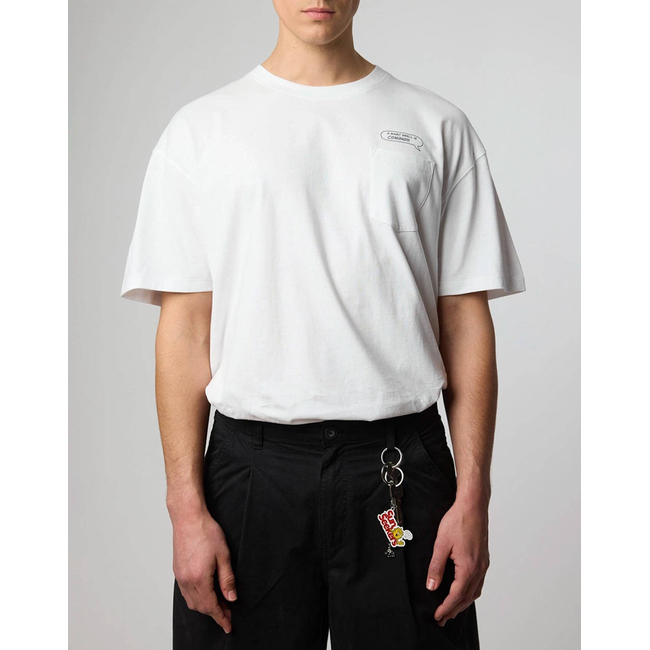 Product BLUE BANANA WHITE WIZARD TEE / ΚΟΝΤΟΜΑΝΙΚΟ base image