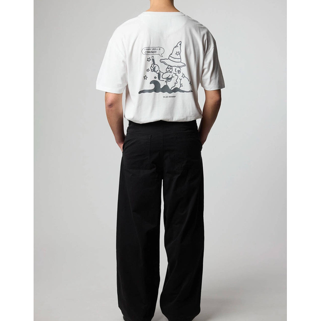Product BLUE BANANA WHITE WIZARD TEE / ΚΟΝΤΟΜΑΝΙΚΟ base image