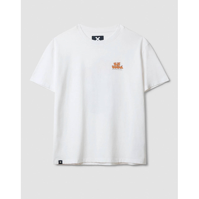 Product BLUE BANANA WHITE POT TEE / ΚΟΝΤΟΜΑΝΙΚΟ base image